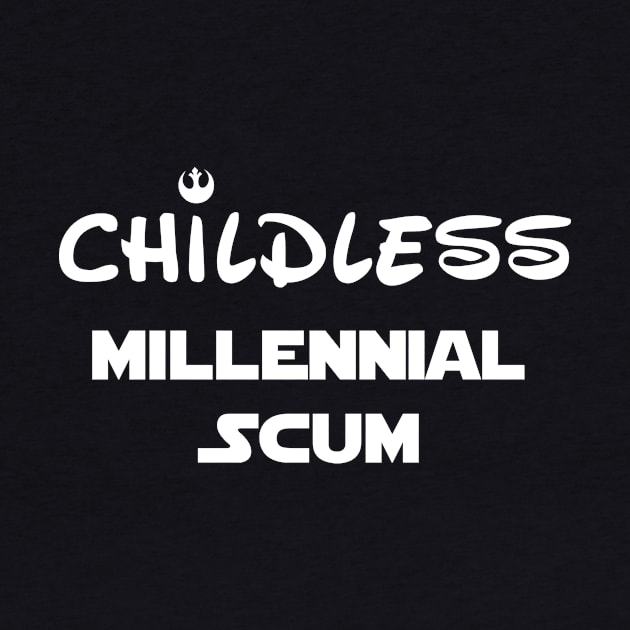 Childless Millennial Scum by WMKDesign